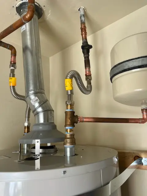 Water heater installation and plumbing repair in Cedar Valley College